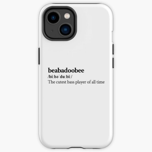 Beabadoobee Aesthetic Cute Quote Lyrics  iPhone Tough Case RB1007 product Offical beabadoobee Merch