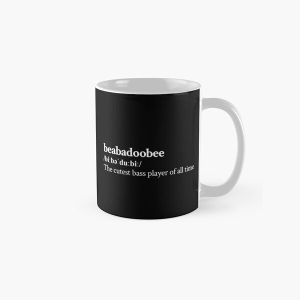 Beabadoobee Aesthetic Cute Quote Lyrics Black Classic Mug RB1007 product Offical beabadoobee Merch