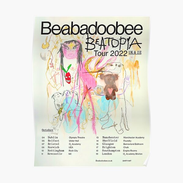 Beabadoobee Beatopia Poster RB1007 product Offical beabadoobee Merch