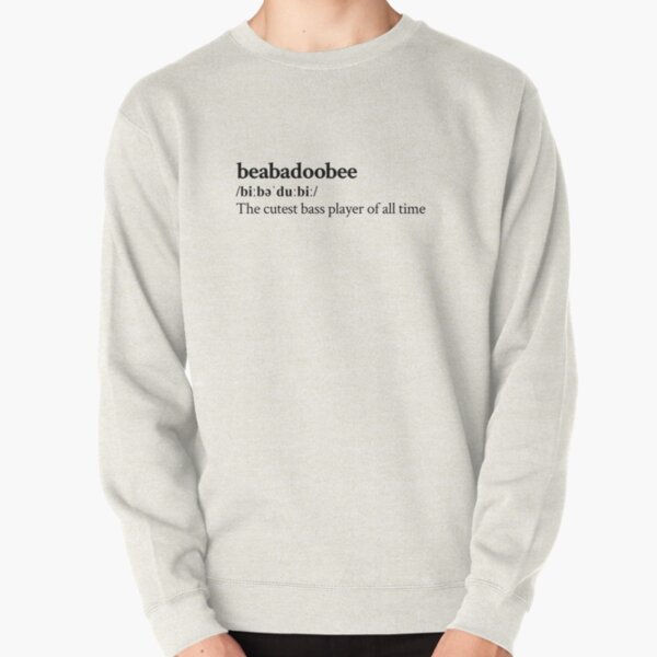 Beabadoobee Aesthetic Cute Quote Lyrics  Pullover Sweatshirt RB1007 product Offical beabadoobee Merch