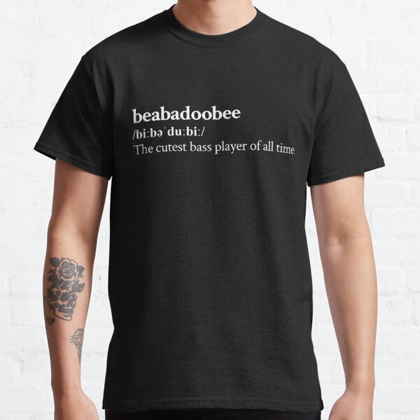Beabadoobee Aesthetic Cute Quote Lyrics Black Classic T-Shirt RB1007 product Offical beabadoobee Merch