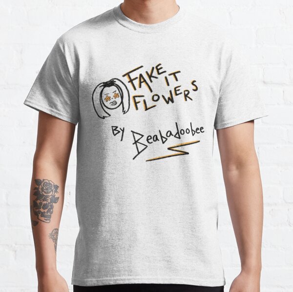 Fake It Flowers Beabadoobee sketch  Classic T-Shirt RB1007 product Offical beabadoobee Merch