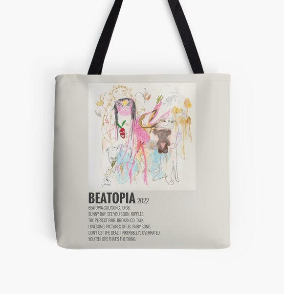 beabadoobee beatopia album  All Over Print Tote Bag RB1007 product Offical beabadoobee Merch