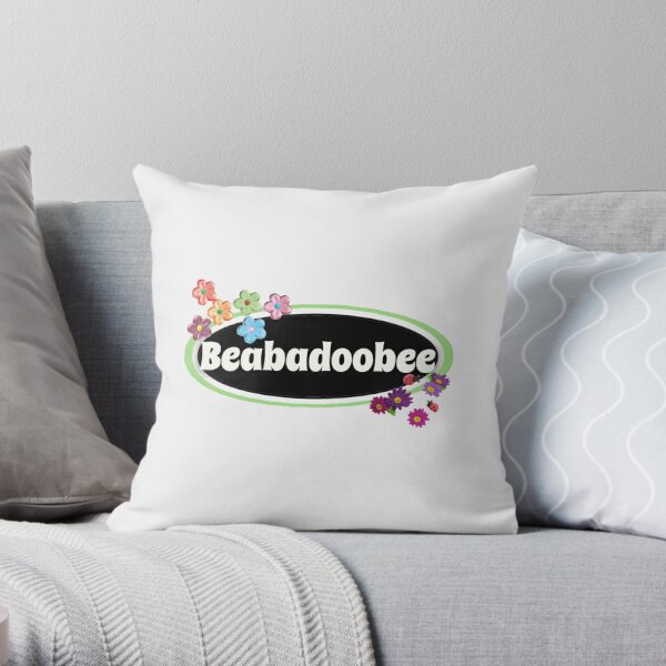 Beabadoobee Name Logo Ar| Perfect Gift Throw Pillow RB1007 product Offical beabadoobee Merch