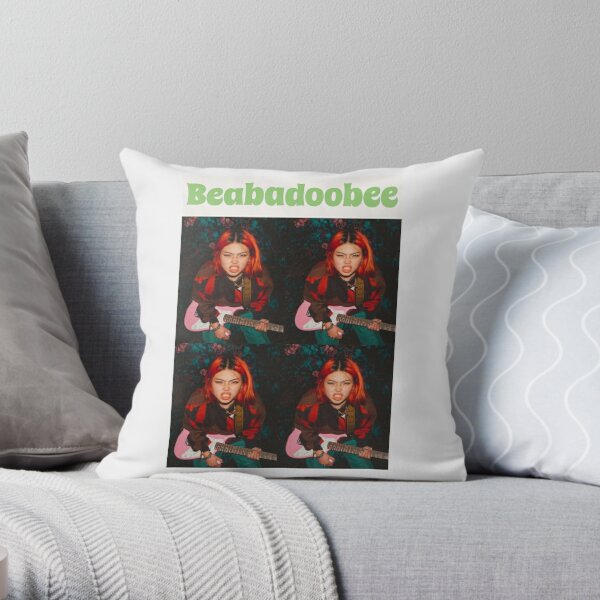 Beabadoobee Patched up Loveworm Poste| Perfect Gift Throw Pillow RB1007 product Offical beabadoobee Merch