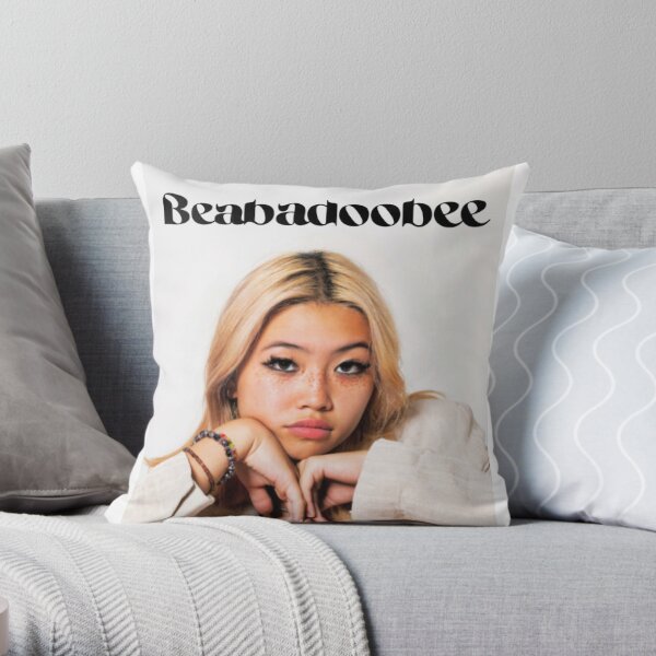 Beabadoobee Patched Up Loveworm Poster  Throw Pillow RB1007 product Offical beabadoobee Merch