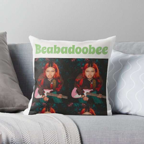 Beabadoobee Patched up Loveworm Poster Throw Pillow RB1007 product Offical beabadoobee Merch