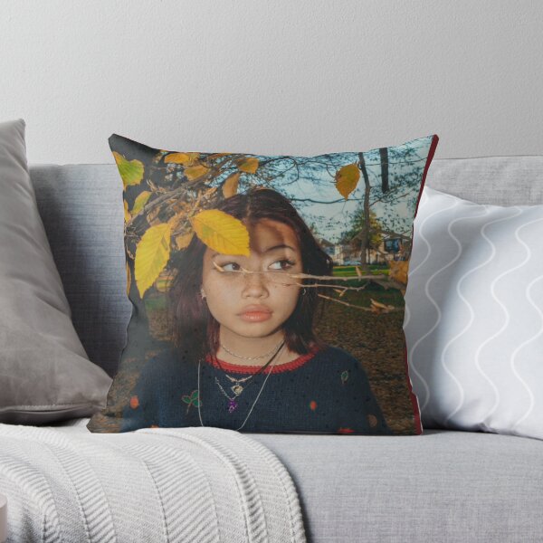 Beabadoobee Patched Up Poster Throw Pillow RB1007 product Offical beabadoobee Merch
